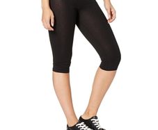 BNWT Plus size  Black Esmara crop leggings knee length size UK26/28 EU52/54 Postage included