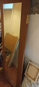 Narrow Door with Full length Mirror