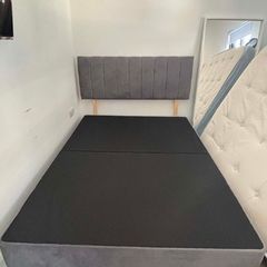 Divan bed base & headboard
