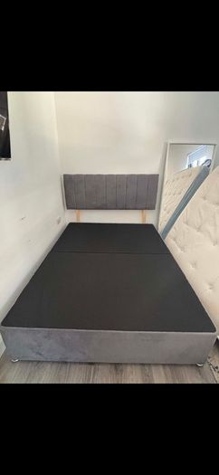 Divan bed base & headboard