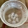 Vintage Masserini Barocco Footed Glass Bowl Coupe Goblet Made in Italy 1960s 1970s Image 2