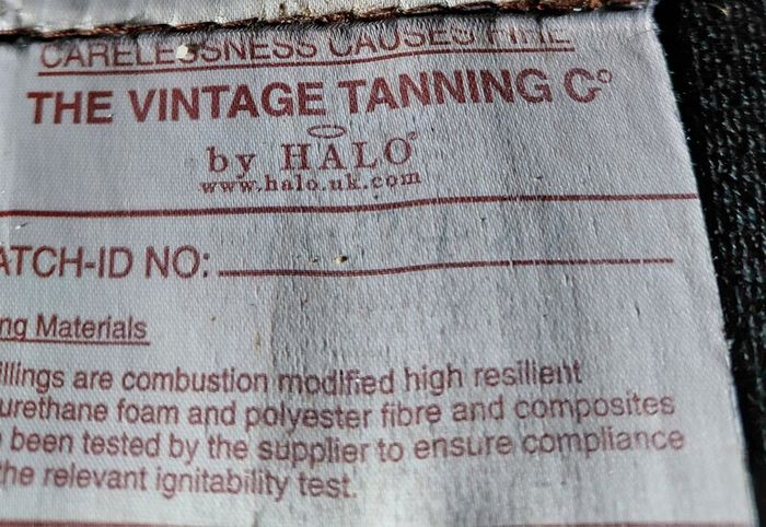 Vintage leather sofa