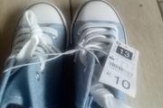 Girls canvas runnerboots size junior 13