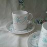 Tuscan bone China Coffee Set Image 2