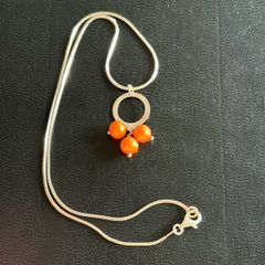 silver necklace