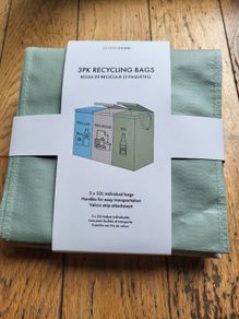 Recycling Bags - Pack Of 3 NEW 33L
