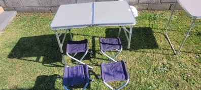 Camping table & 4 stools
