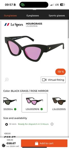 Le Specs sunglasses