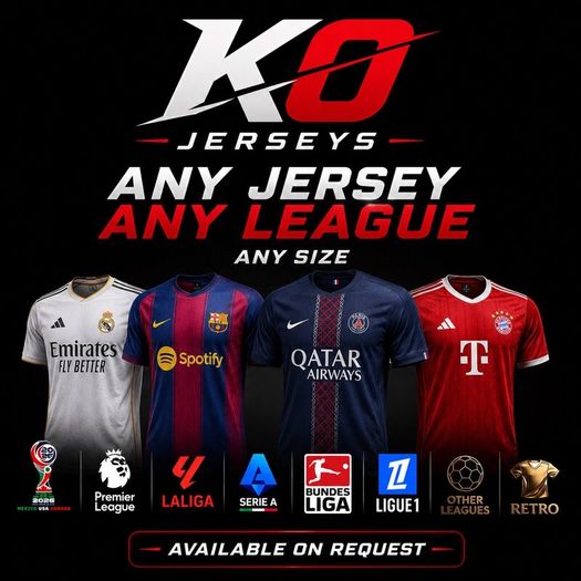 Football Jerseys - New & Retro