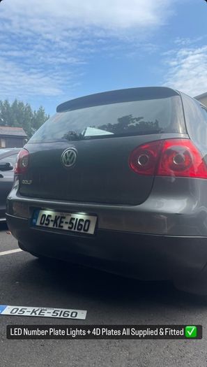4D Number Plates