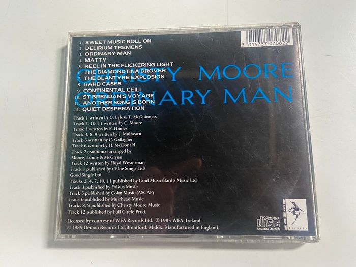 Christy Moore Ordinary Man CD