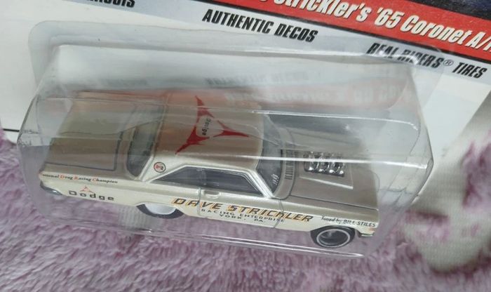 Hot Wheels Drag Strip Demons Dave Strickler's '65 Coronet A/FX 1:64 R/R , 2008