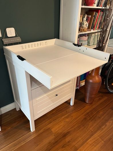 IKEA Sundvik baby change table nursery storage unit