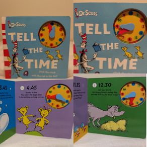 Dr Seuss Tell The Time, Hardback Book