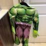 Hulk costume and mask -  5-6 year old Image 2