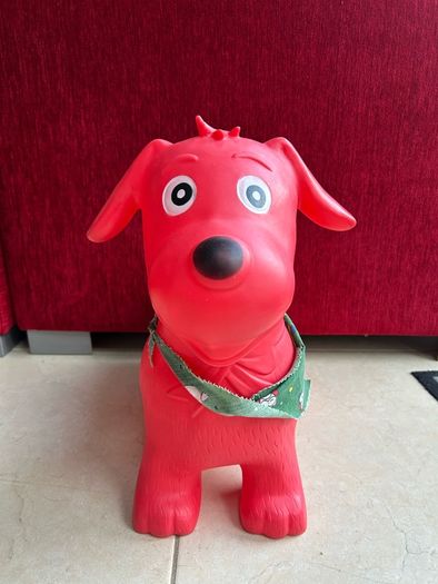 Inflatable hopping Dog
