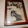 Vintage Motorcycle Photographs Framed Image 5
