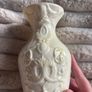 Vintage Lenox Ivory Porcelain Embossed Vase (8.25") Image 7