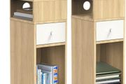 Set of 2 Narrow Bedside Table