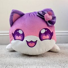 Aphmau  approx. 11"- length Mystery MeeMeow Large Plush Series 2 Mermaid Cat Used Please see photos