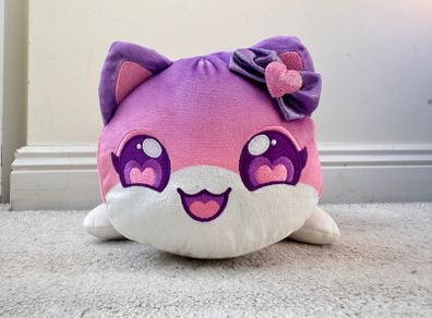 Aphmau  approx. 11"- length Mystery MeeMeow Large Plush Series 2 Mermaid Cat Used Please see photos