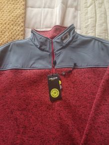 druids golf half zip