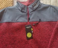 druids golf half zip