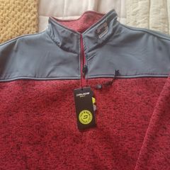 druids golf half zip