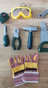 construction worker play set