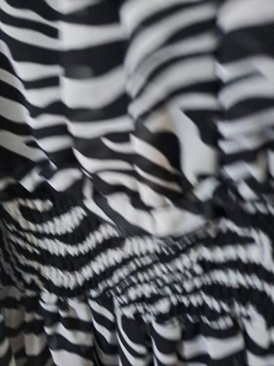 Dress midi size 12 zebra print Emily & Me