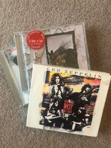 Led Zeppelin 3 CD Discs Hard Rock
