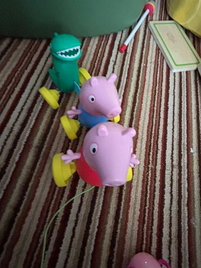 Peppa Pig walking push and pull toy