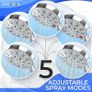 NEW SALE | Water Saving Shower Head - 5 Adjustable Spray Modes - Stunning Chrome Finish Image 4