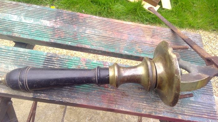 antique Guinness beer pull handle