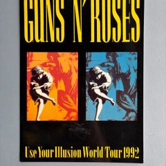 Rare Guns N Roses Use Your Illusion World Tour 1992 Programme Booklet Book Slane Castle