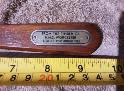 Antique timber letter opener( 1860 )