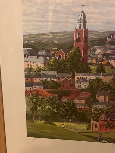 Shandon Tower Cork print by Anna O Hara