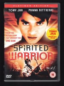 Spirited Warrior. DVD Movie. Staring Tony Jaa & Panna Rittikrai.