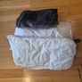 2 pillows + microfiber blanket Image 2