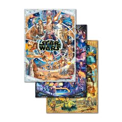 Star Wars Trilogy - 3 x A3 Poster