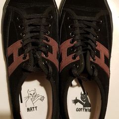 Huf Hupper 2 Lo Skate Shoes Size 8