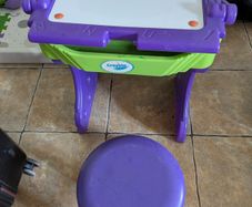 Crayola Easel/ Table and Stool for Kids