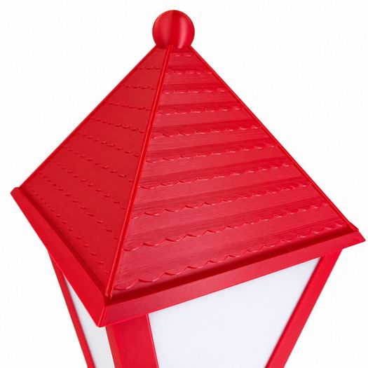 Personalised Christmas Street Lamp with LED Light, 60 cm 3D