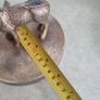 Vintage Brass effect Deer on circle base. Image 8