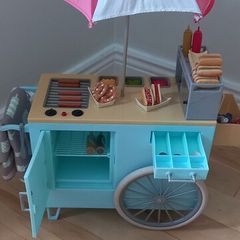 Our Generation Retro Hot Dog Cart