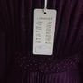 Lorensa Evening Dress Full Length Ball Gown Long Sleeves Lined Purple Size UK8-10 CAN POST Image 7