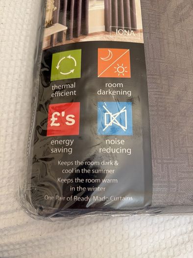 Readymade Curtains 66"x72" - two sets