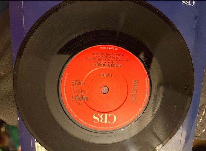 The Bangles Following Dover Beach 1987 UK 7inch Vinyl