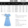 Brand New GRACE KARIN Girls Ruffle Sleeve A-Line Midi Dress Party Image 4
