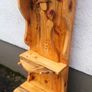 NEW Rustic Driftwood Couple Floating Shelf Image 7